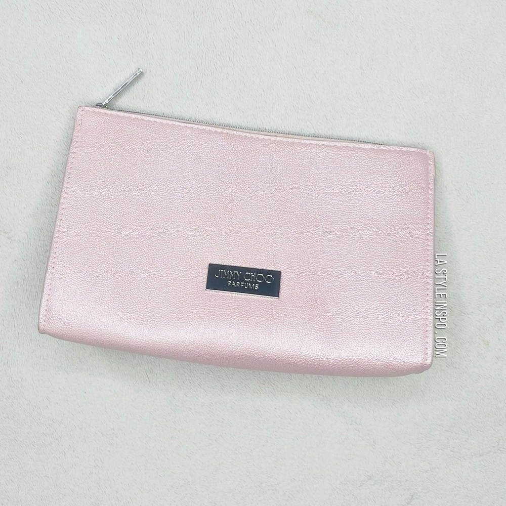 Jimmy Choo Sparkly Clutch Pink Bag